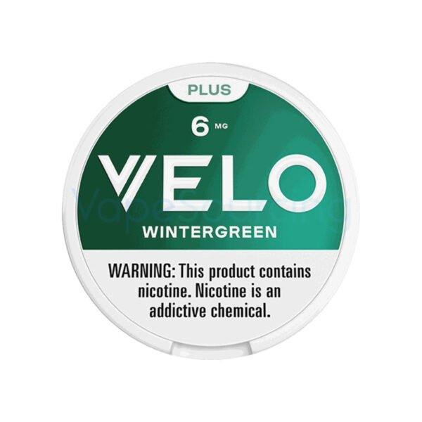 Velo Plus Wintergreen Nicotine Pouches