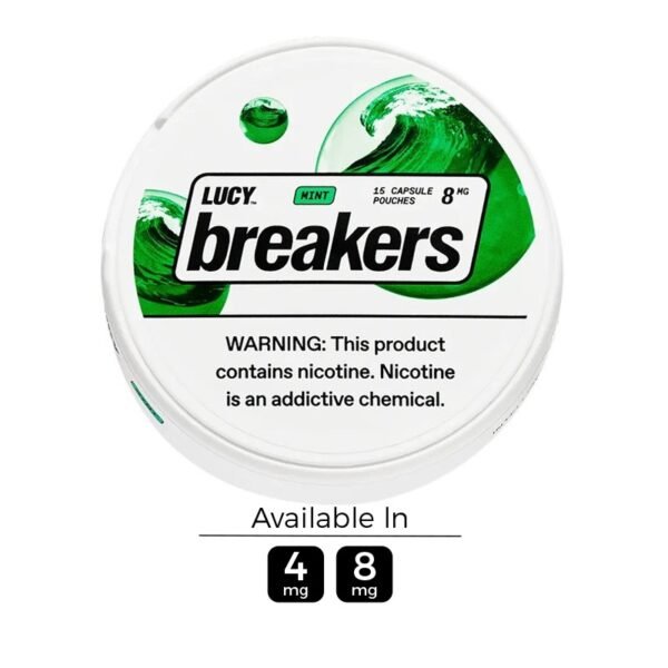 Lucy Breakers Mint Capsule Pouches (15 Pouches/Can)