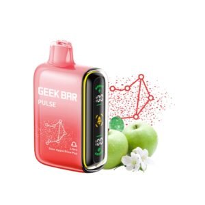 Sour Apple Blow Pop Geek Bar Pulse 15000 Puffs Disposable Vape 16mL 5%(50mg)