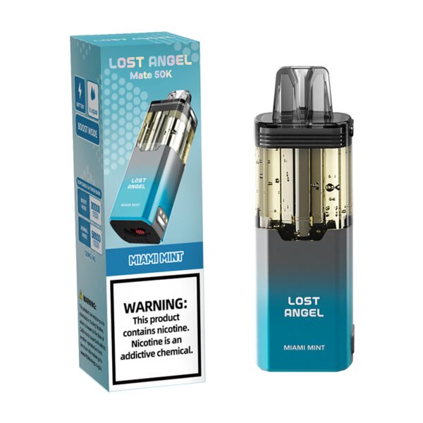 Miami Mint Lost Angel Mate 50K Disposable Pod 50000 Puffs 20ml 50mg/ml
