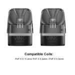 VOOPOO VINCI PnP X Empty Pod Cartridge (2pcs/pack) 5ml