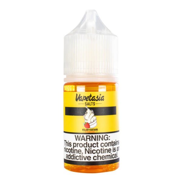 Vapetasia Salts Killer Kustard Strawberry E-juice 30ml 24mg