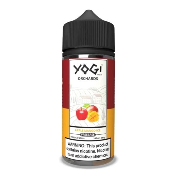 Yogi Orchards Freebase Apple Mango Ice E-juice 100ml