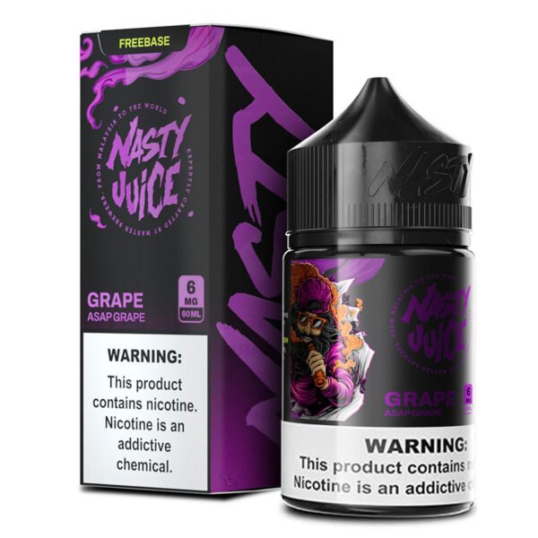 Nasty Juice ASAP Grape E-juice 60ml 0mg