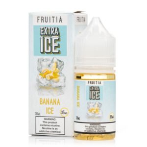 Fruitia Extra Ice Banana Ice Nicotine Salt E-juice 30ml 35mg