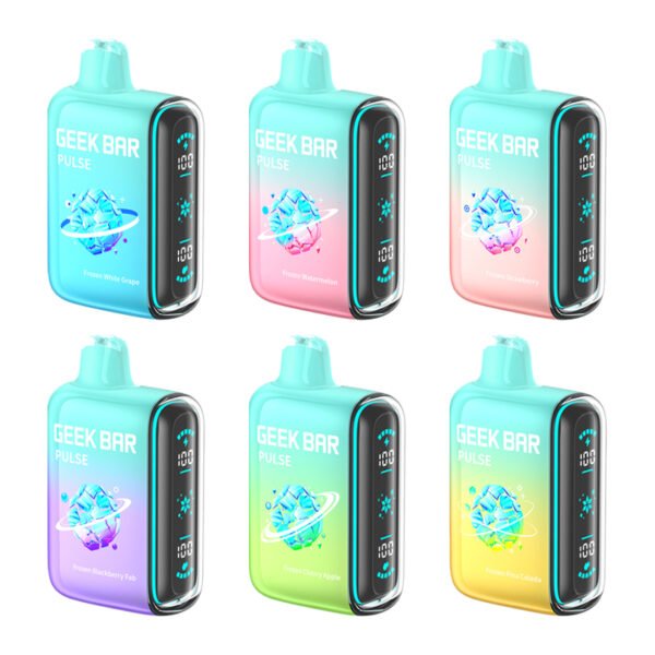 Geek Bar Pulse 15000 Frozen Edition Disposable Vape Kit 16ml 5%(50mg)