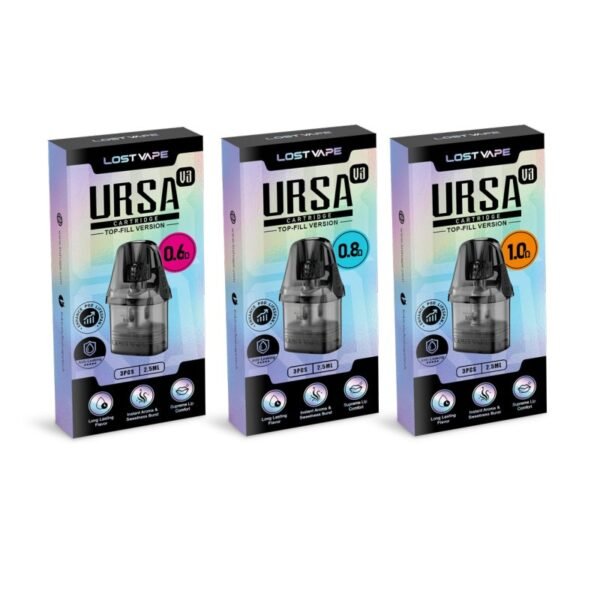 Lost Vape Ursa V3 Replacement Pod Cartridge (3pcs/pack) 2.5ml
