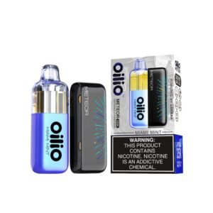 Miami Mint Lookah Oilio Meteor 35K Disposable Vape 35000 Puffs 13ml