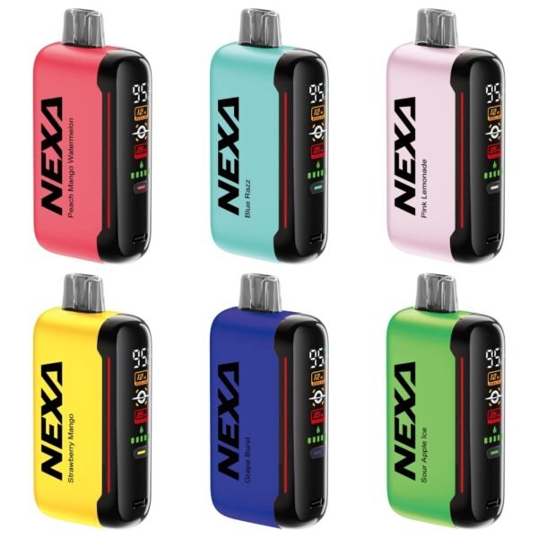 NEXA N20000 Rechargeable Disposable Vape 20ml 5% (50mg)