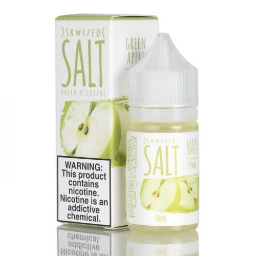 SKWEZED Green Apple Salt E-juice 30ml 25mg
