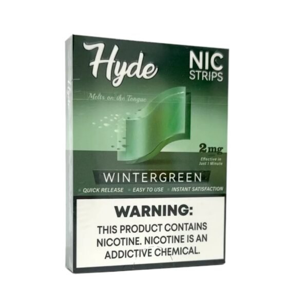 Hyde Vape Wintergreen Hyde Nicotine Strips 2mg
