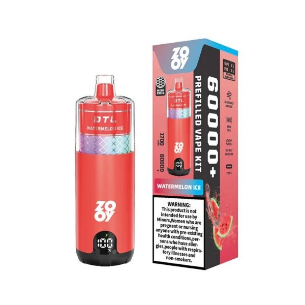 Others Zooy Mega Shisha 60K Disposable Vape 50ml 0.5% (60000 Puffs)