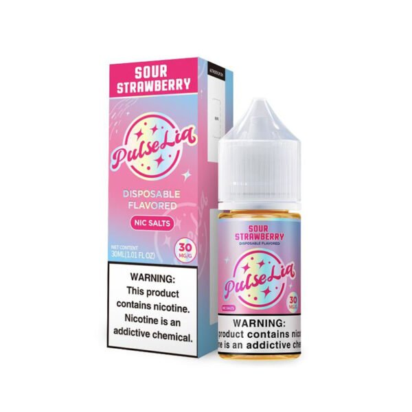 GEEK BAR Pulse Liq Salt Sour Strawberry E-juice 30ml