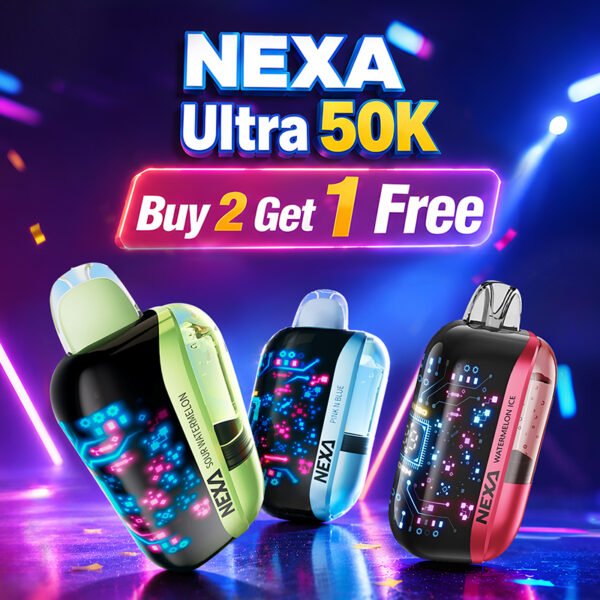 NEXA Ultra 50K Disposable Vape 20ml 5%