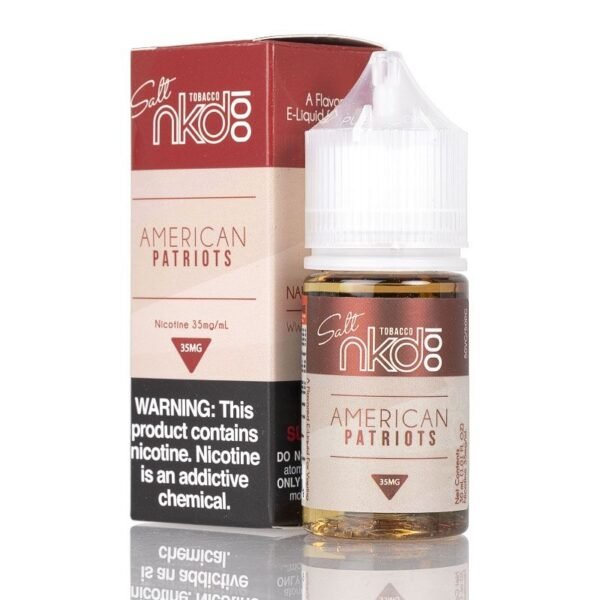 Naked 100 NKD 100 Salt American Patriots E-juice 30ml