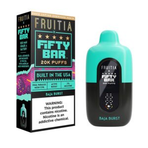 Fruitia X Fifty Bar 20K Disposable Vape 18ml 5% (20000 Puffs)