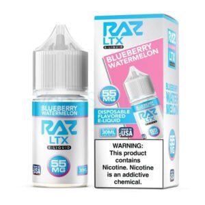 Pod Juice X RAZ LTX Blueberry Watermelon Nic Salt E-juice 30ml