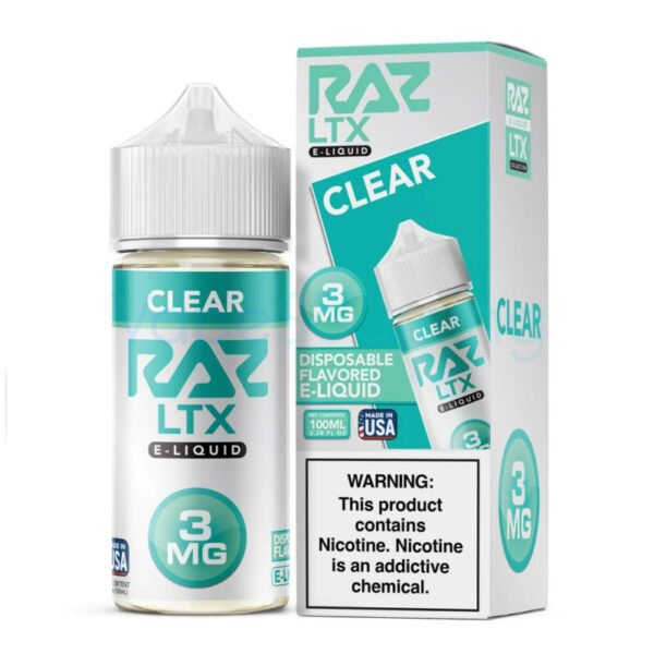 Pod Juice X RAZ LTX Clear E-juice 100ml