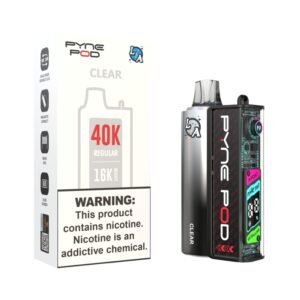 Clear Pyne Pod Click 40K Disposable Vape