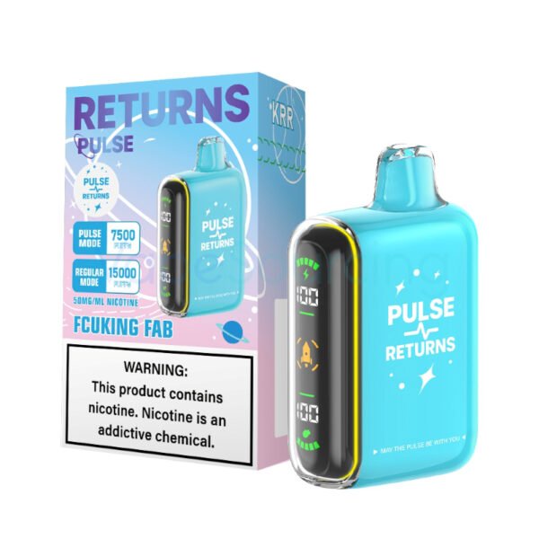 Fcuking Fab Pulse Returns 15K Disposable Vape