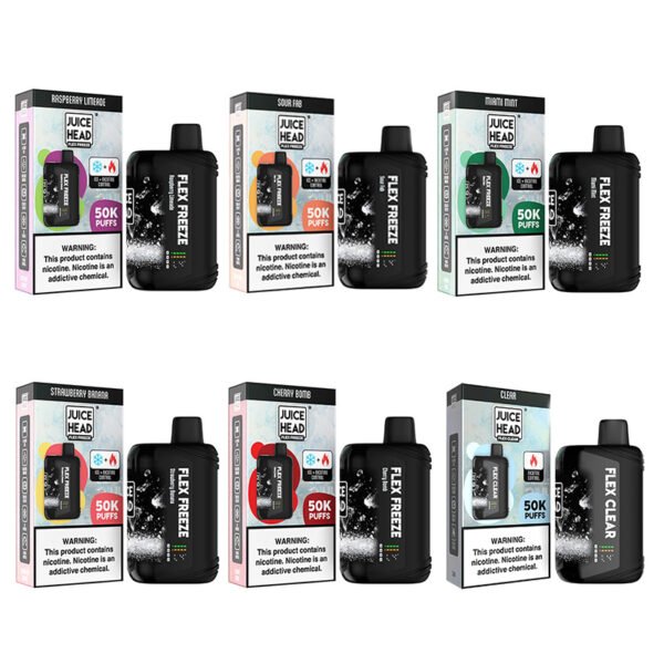 Juice Head Flex Freeze 50K Disposable Vape 18ml 5% (50000 Puffs)