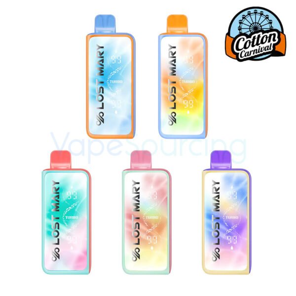 Lost Mary MT35000 Turbo Cotton Carnival Edition Disposable Vape 5% (35000 Puffs)