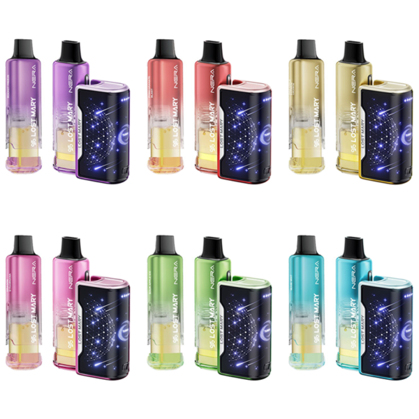 Lost Mary Nera Fullview 70K Disposable Vape Kit 24ml 5% (70000 Puffs)