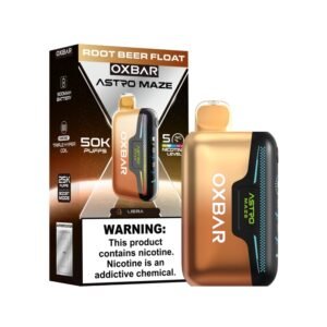 Root Beer Float OXBAR Astro Maze 50K 50000 Puffs Disposable Vape