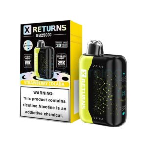 X Returns GB25000 Disposable Vape 18ml 5% (25K Puffs)