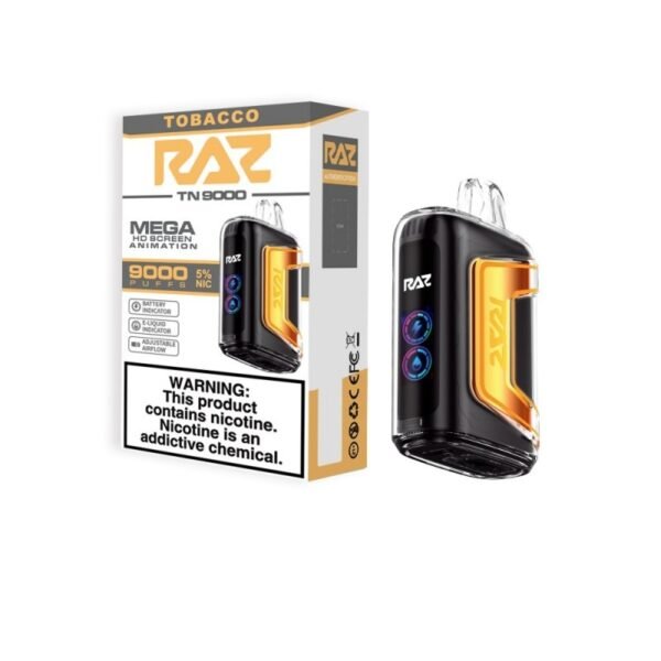 Tobacco RAZ TN9000 Disposable Vape