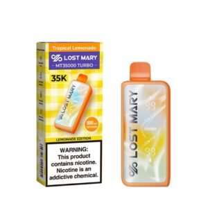 Lost Mary MT35000 Turbo Lemonade Edition Disposable Vape 18ml 5% (35000 Puffs)