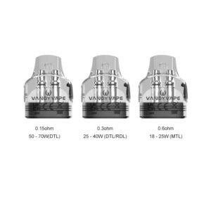 Vandy Vape Gemini Replacement Pod Cartridge (2pcs/pack)