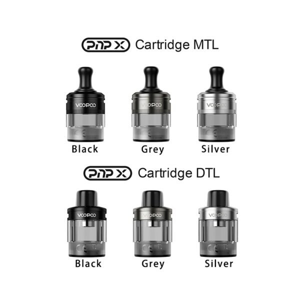 VOOPOO PnP X Empty Pod Cartridge 5ml (2pcs/pack)