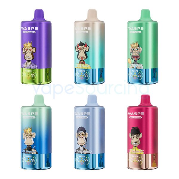 WASPE 4-in-1 100K Disposable Vape 56ml 5% (100000 Puffs)