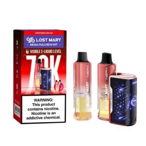 Lost Mary Nera Fullview 70K Disposable Vape Kit 24ml 5% (70000 Puffs)