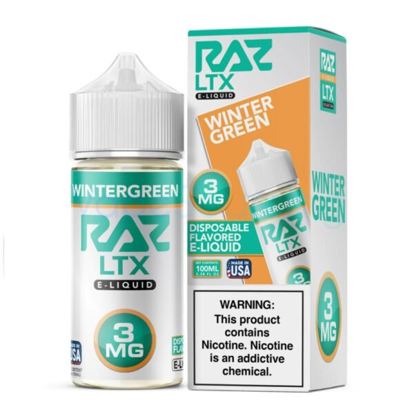 Pod Juice X RAZ LTX Wintergreen E-juice 100ml
