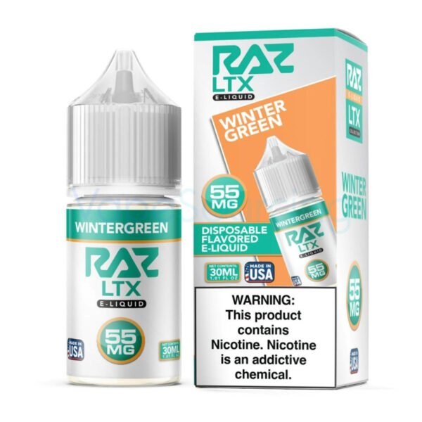 Pod Juice X RAZ LTX Wintergreen Nic Salt E-juice 30ml