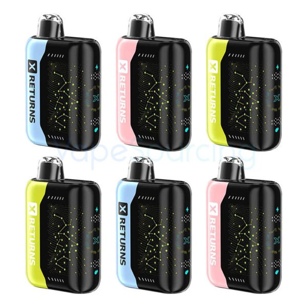 X Returns GB25000 Disposable Vape 18ml 5% (25K Puffs)